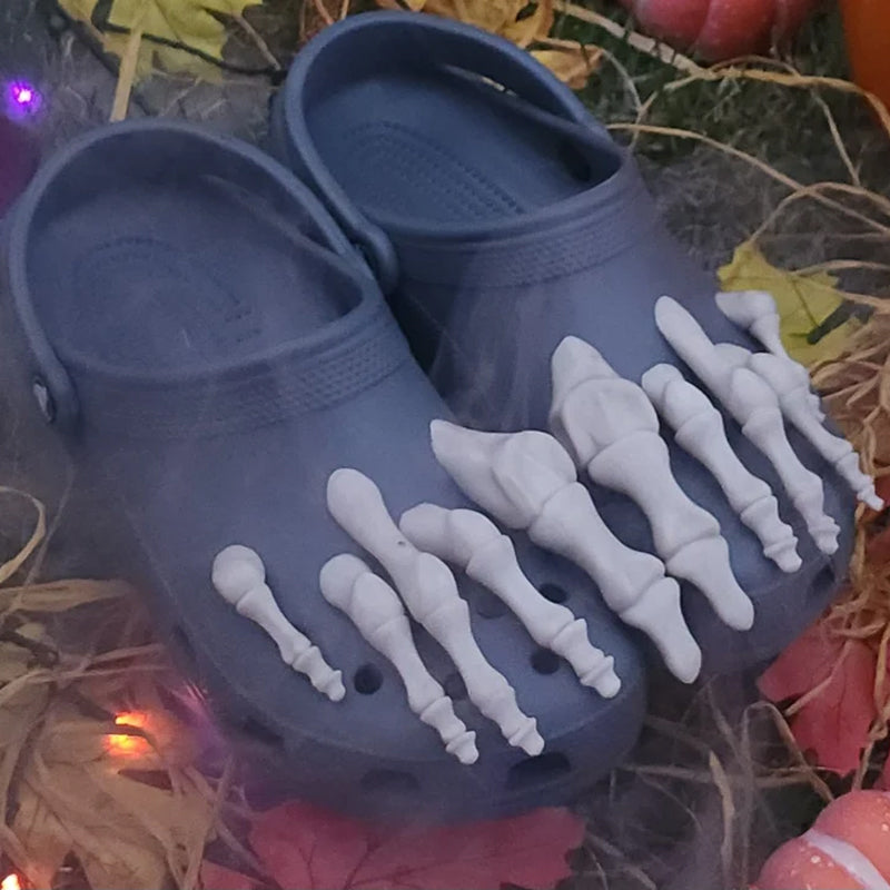 Sneaker Accessories Simulated Skeleton Toe