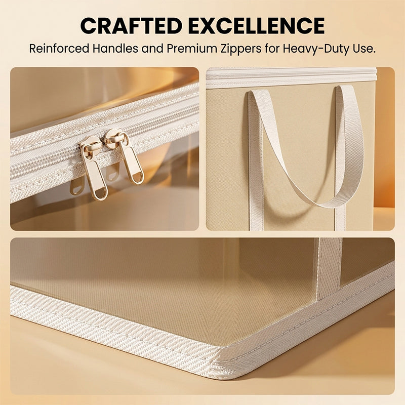 Heavy-Duty Clear PVC Storage Bag