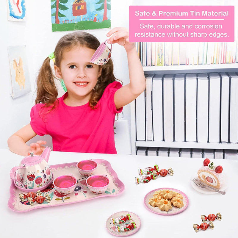 Kids Tea Party Set for Little Kids