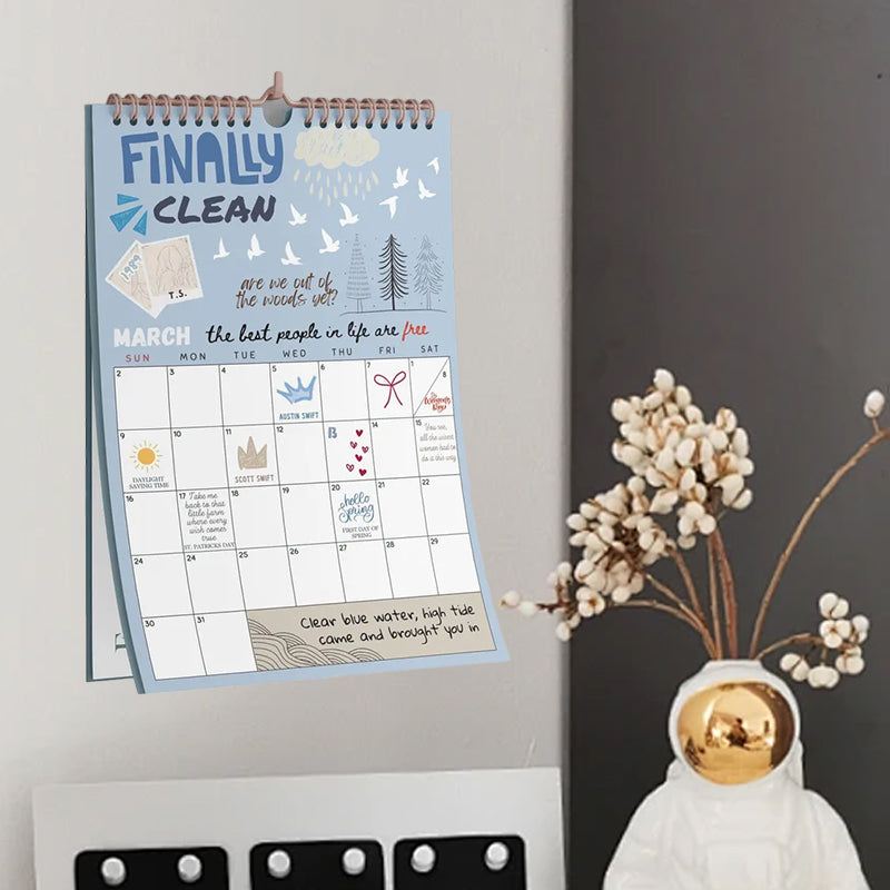 TS Lyrics Calendar