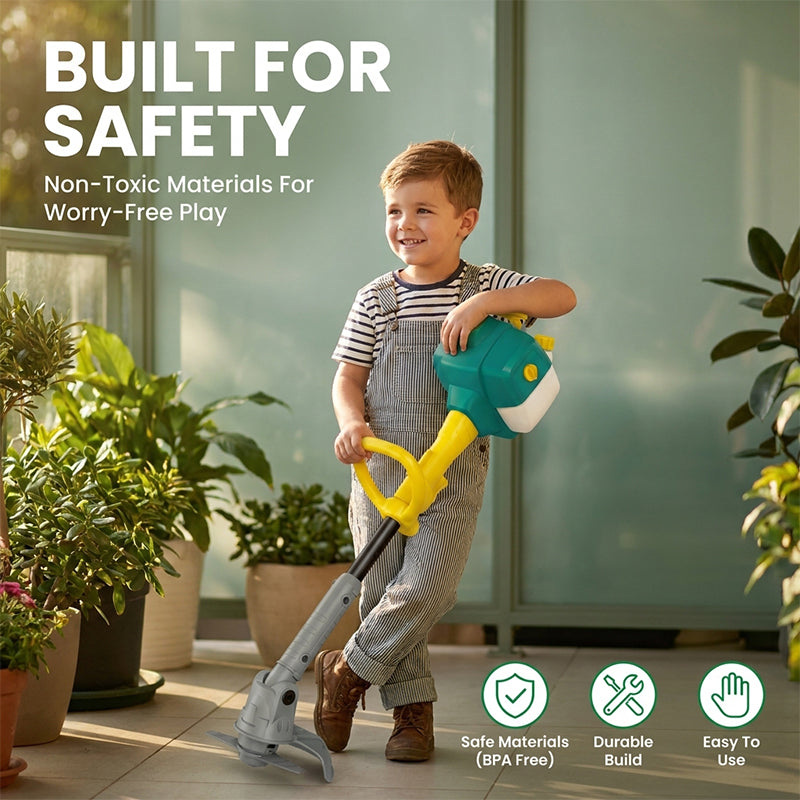 Children's Realistic Electric Garden Tools