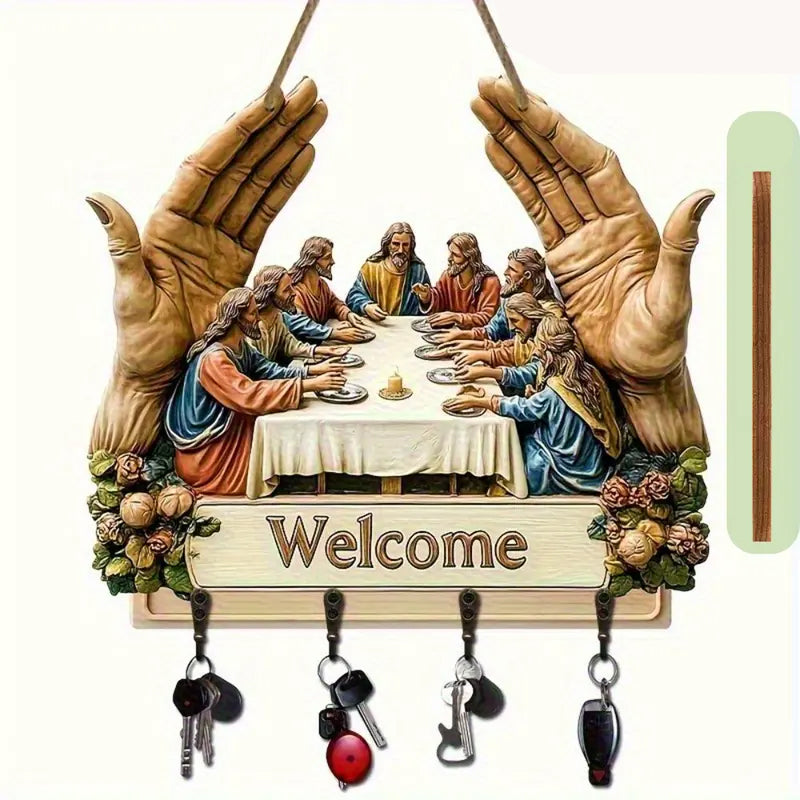Key Rack Decorative Hanging Accessory