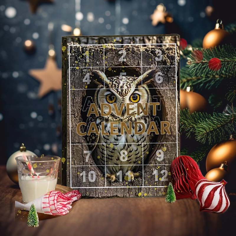 Tree Hole Animal Advent Calendar