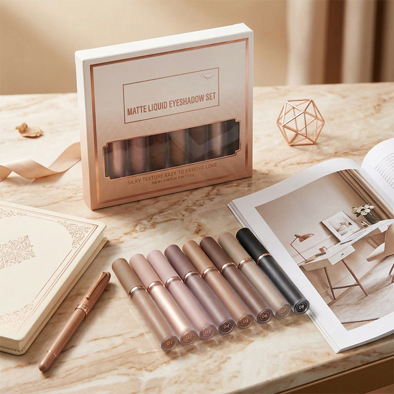 8 Colors Liquid Matte Eyeshadow Kit
