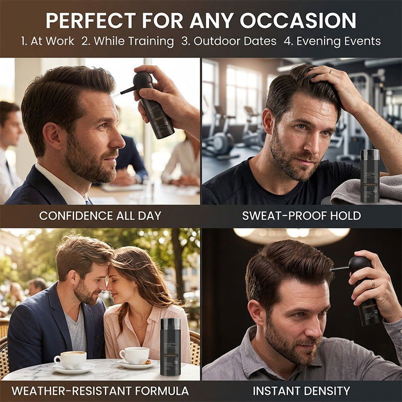 Hair Building Fiber 3-Piece Set