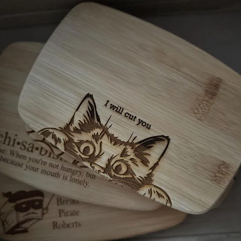 Funny Bamboo Cutting Board