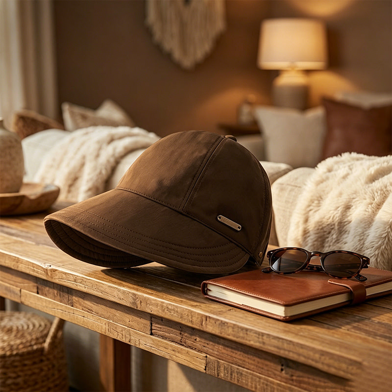 Wide Brim Packable Sun Bucket Hat