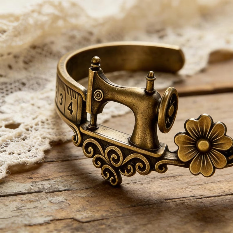 Sewing Machine Themed Bracelet