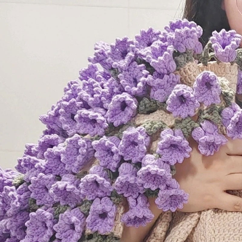 DIY Rose Bouquet Blanket