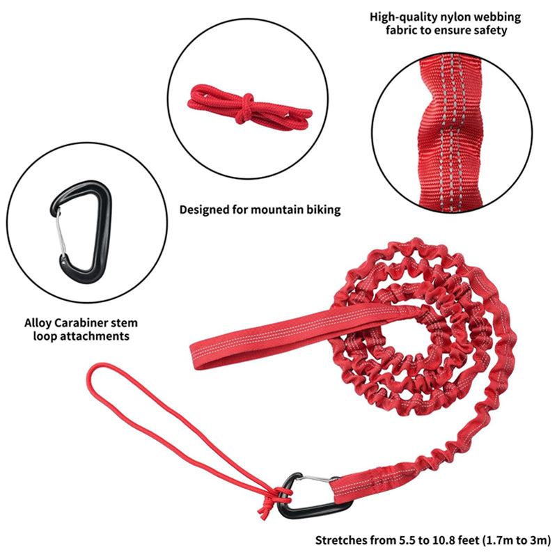 Elastic Bicycle Pull Rope