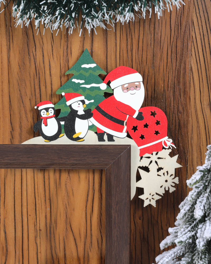 Christmas Door Corner Frame Decoration