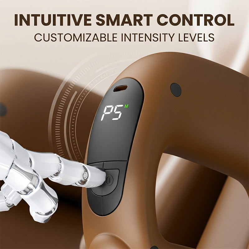 Heating Vibration Muscle Relaxation Ring Massager
