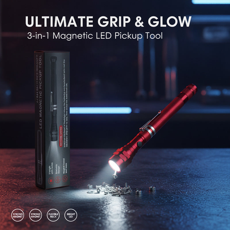 Outdoor Flexible-Neck Work Flashlight