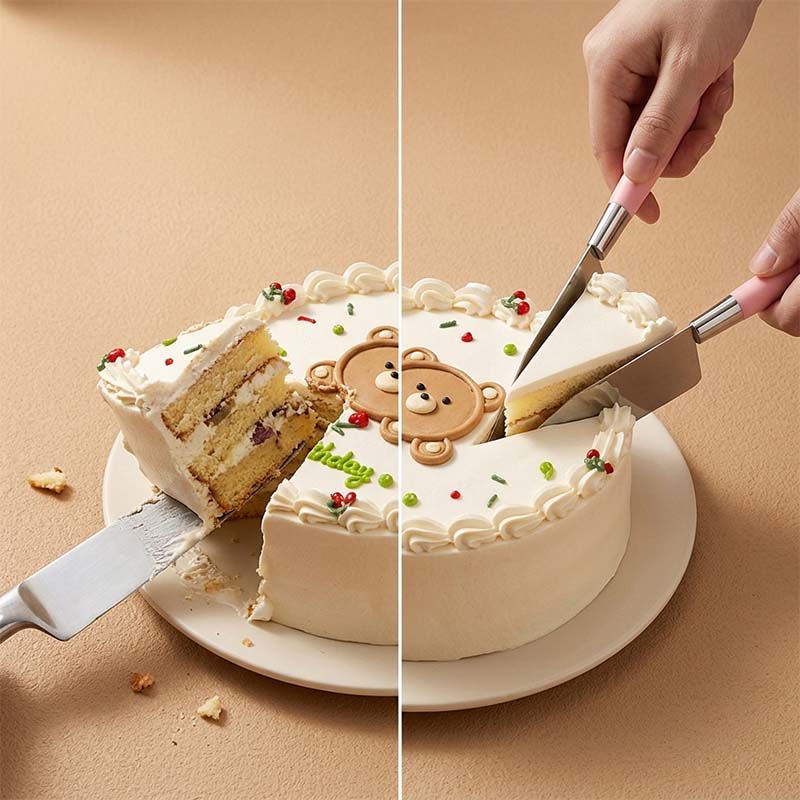 Stainless Steel Cake Clip Cutter