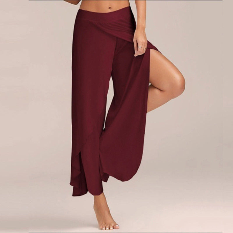 Sexy Wide Leg Yoga Pants