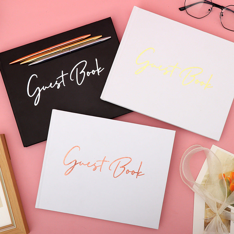 Wedding Guest Book Sign in Book