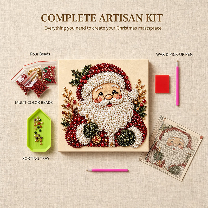 DIY Christmas Pearl Diamond Painting Art Kit