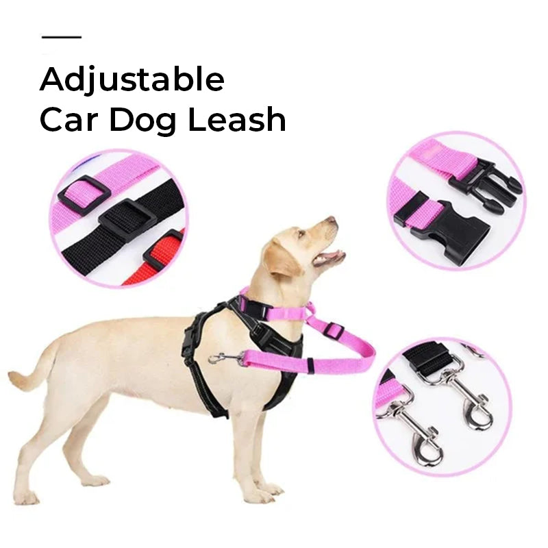 Adjustable Car Dog Leash