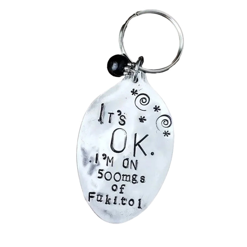 💝Emotional Support Spoon keychain