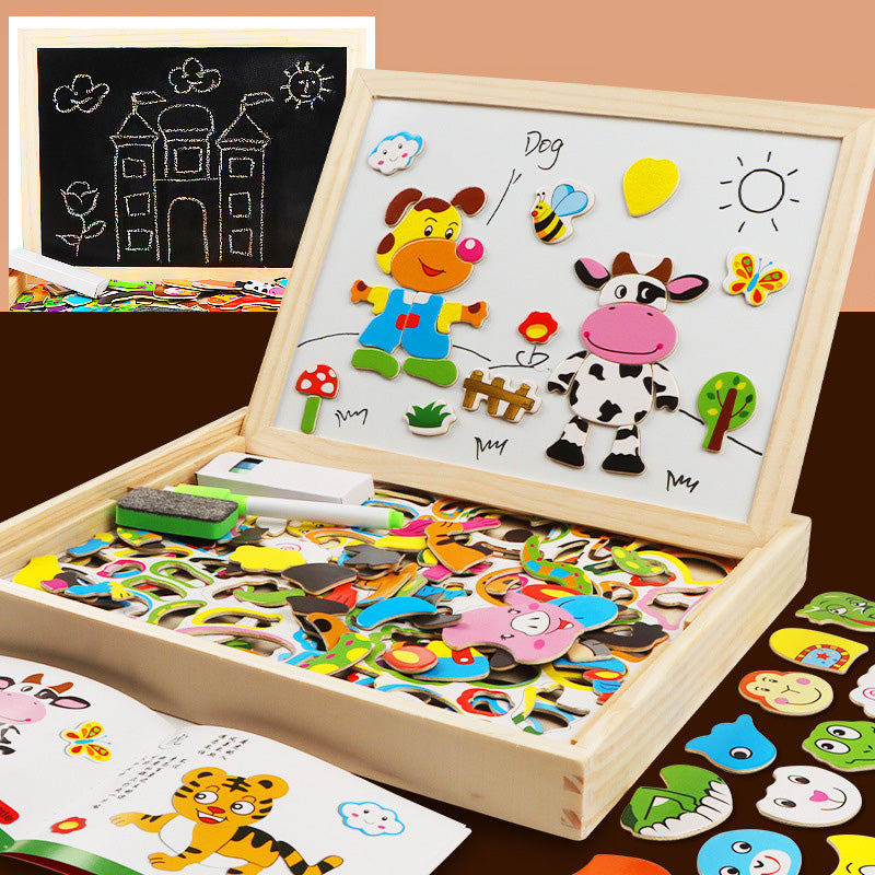 Magnetic Puzzles Children's Educational Brain Toy