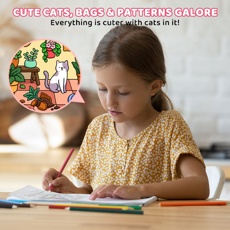 Kitten Coloring Book