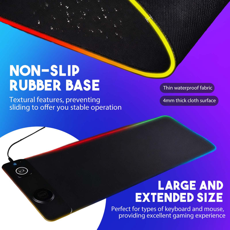 3 in 1 Wireless Charging RGB Gaming Mouse PAD