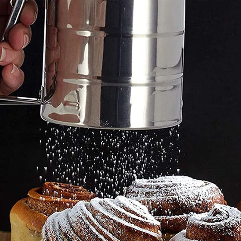 Semi Automatic Multifunctional Baking Flour Sifter Cup