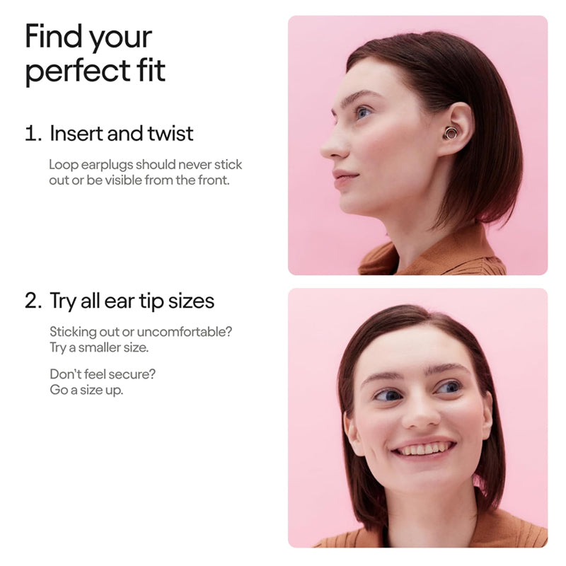 Fashionable Noise-Canceling Earplugs