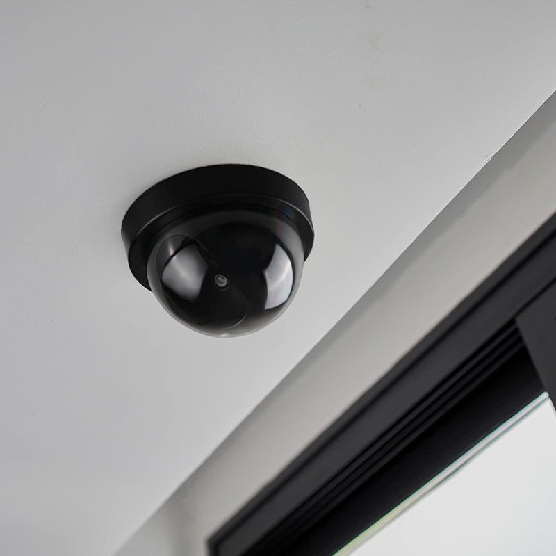 Simulated Fake Surveillance Camera With Red Light