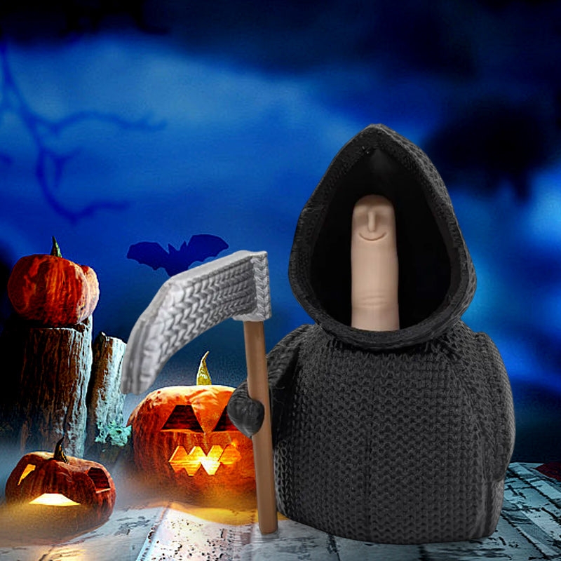 Mr Nice Guy - Knitted Grim Reaper