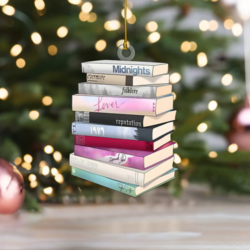 Taylor Albums as Books Ornament