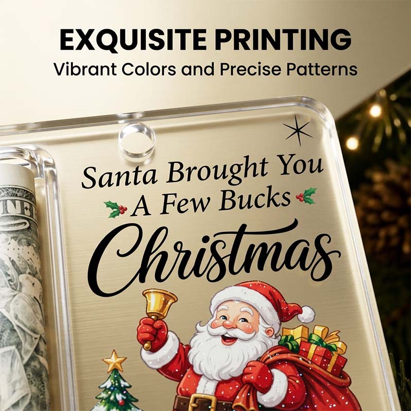 Christmas Cash Gift Ornament