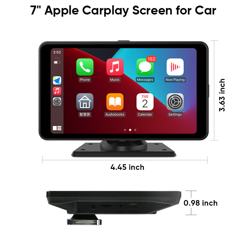 Wireless CarPlay & Android Auto Touch Screen