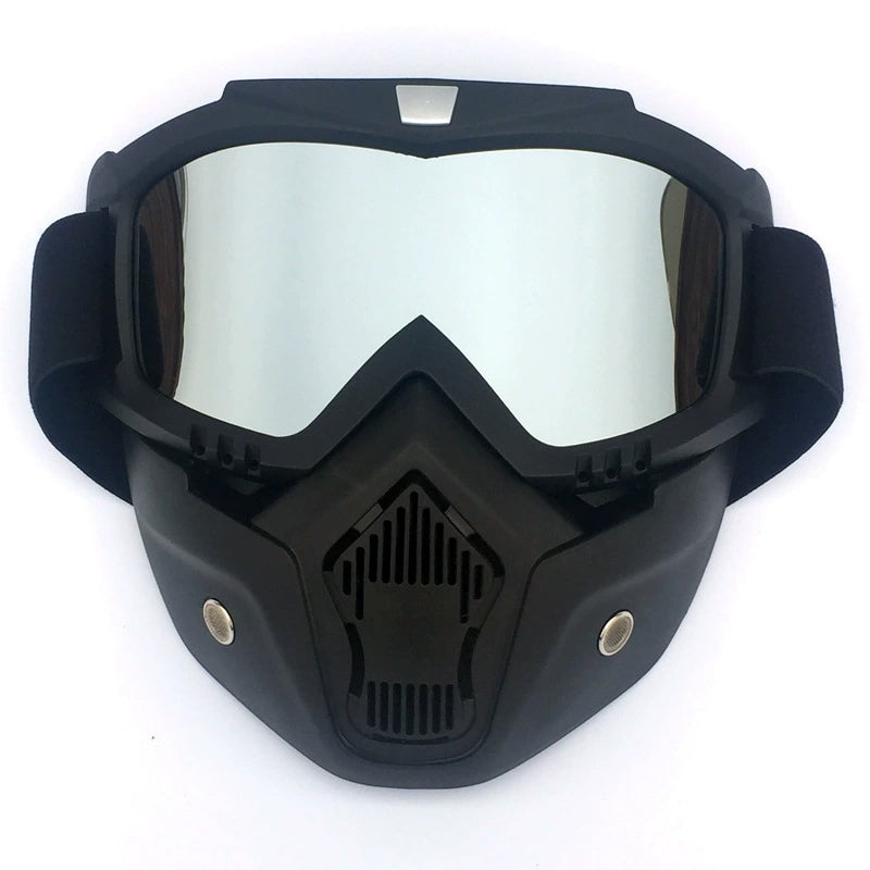 Harley retro face mask