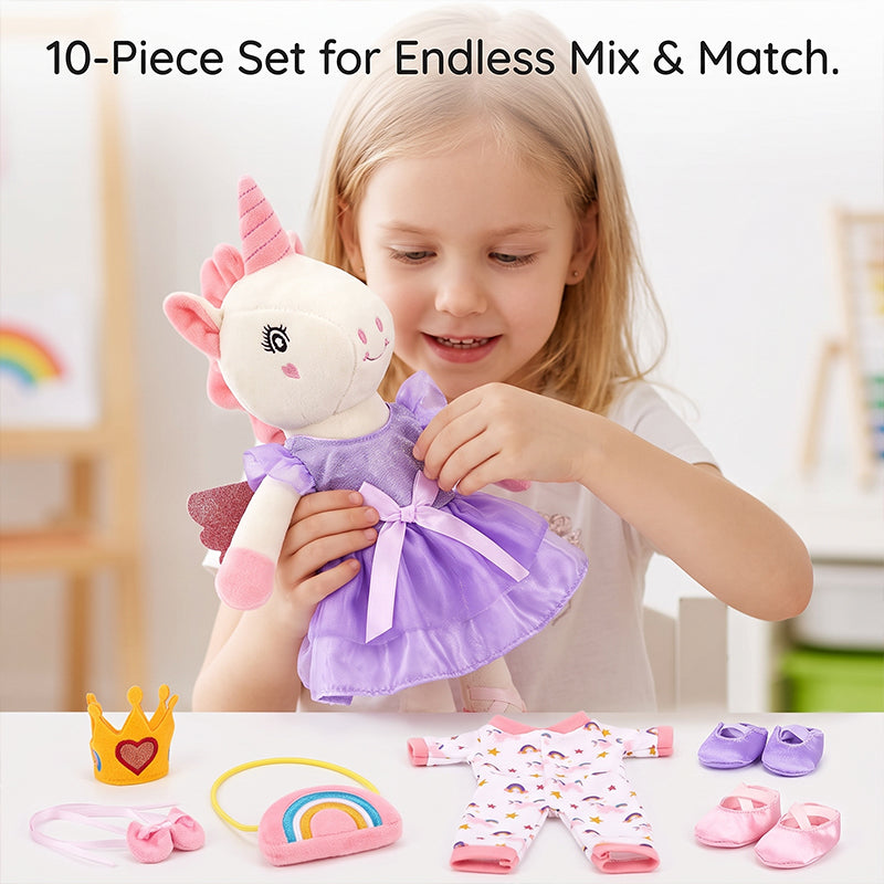 Ballerina Unicorn Plush Toy