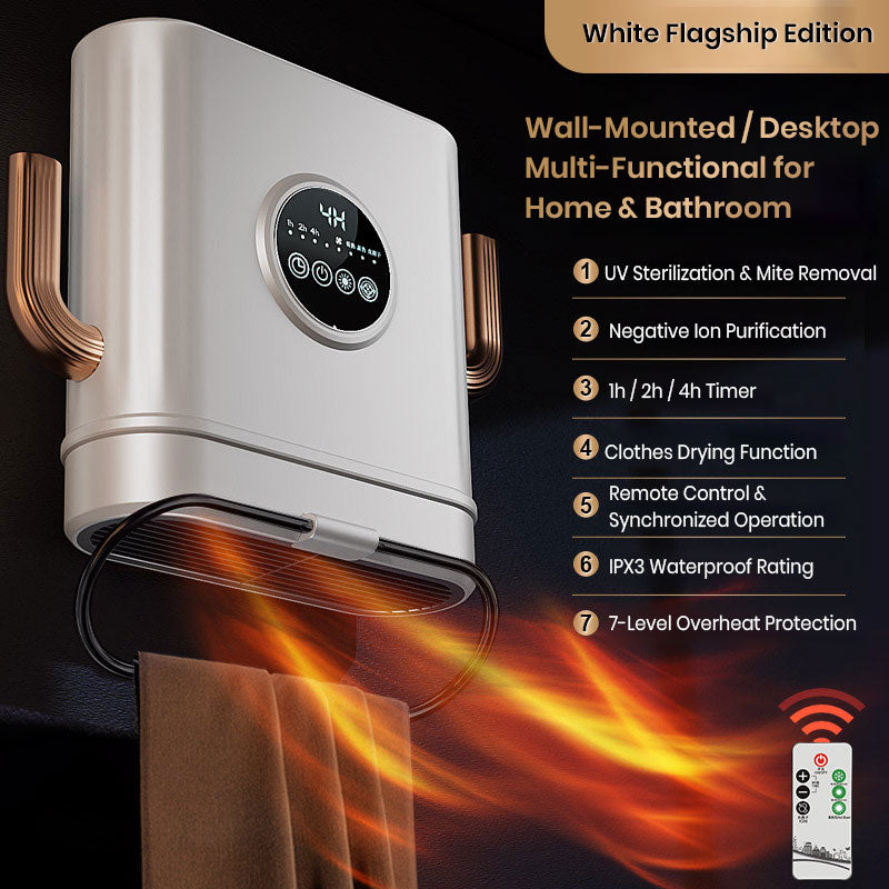 Wall-mounted Dryer and Heater All-in-One Machine