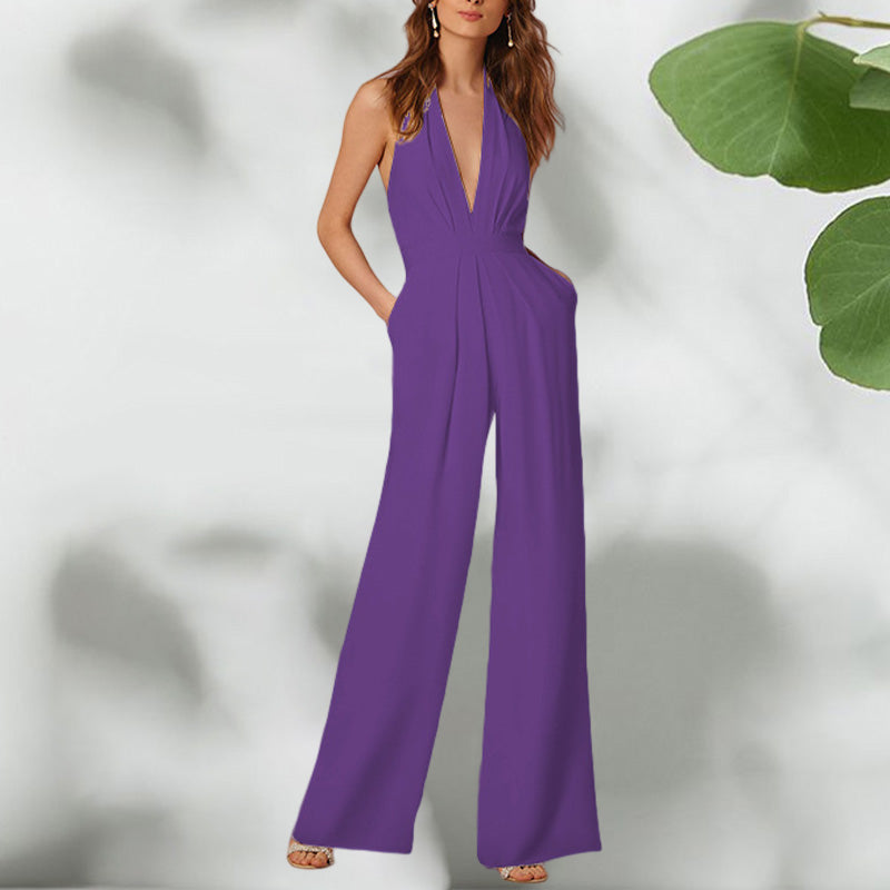 Women's Sexy Halter Neck Trousers