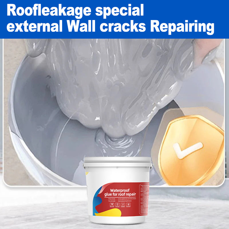 Leak-proof environmentally friendly waterproof coating