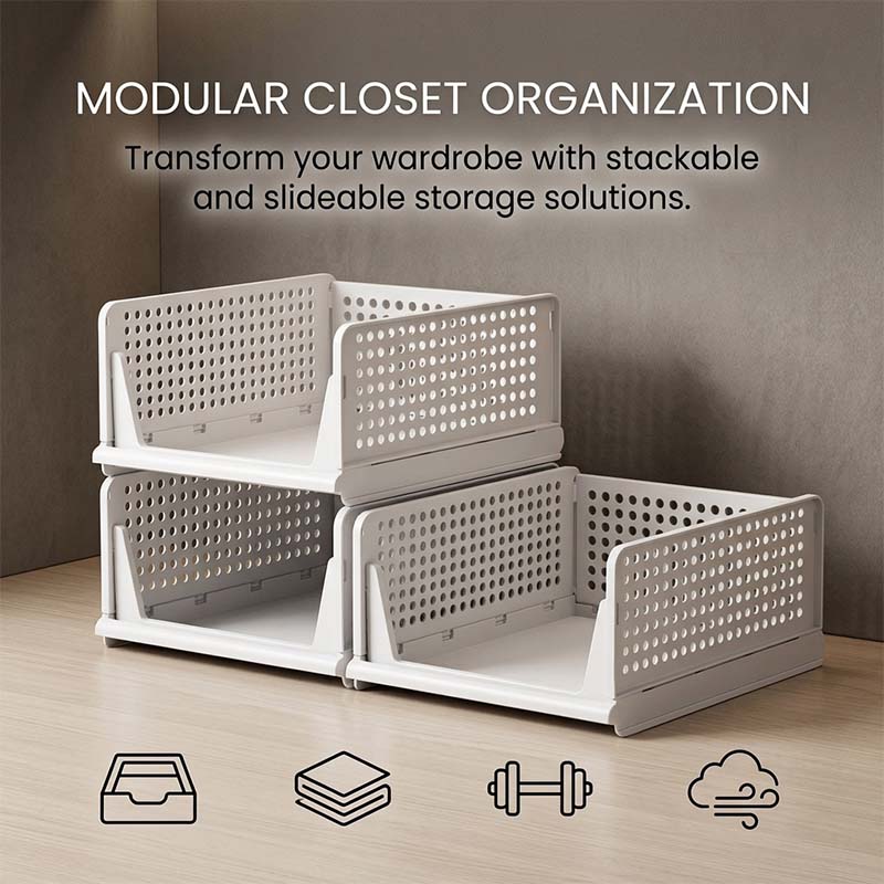 Foldable Drawer Storage Organizer