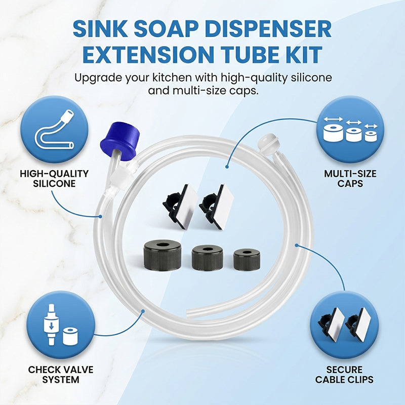 Sink Soap Dispenser Extension Tube