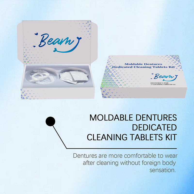 Moldable False Teeth
