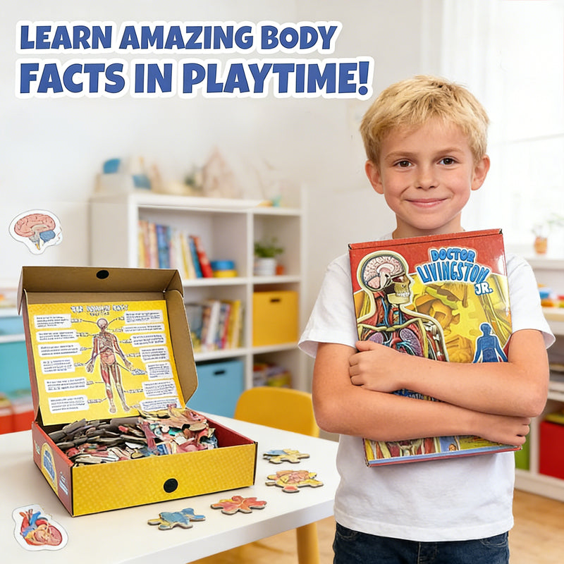 Kid's 100 Piece Human Body Floor Puzzle