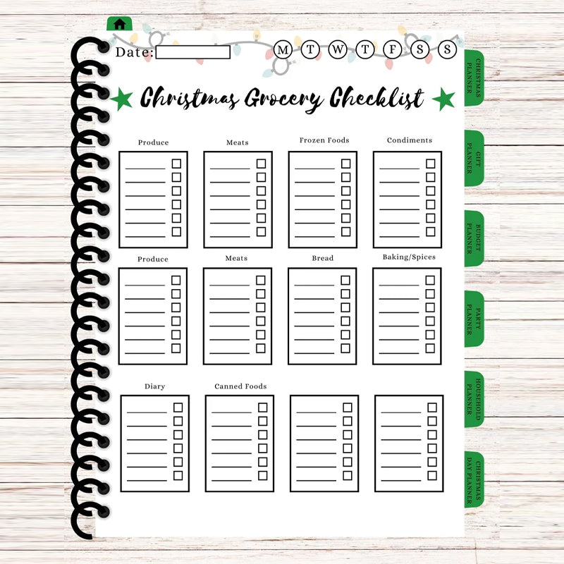 Christmas Printable 35-page Planner