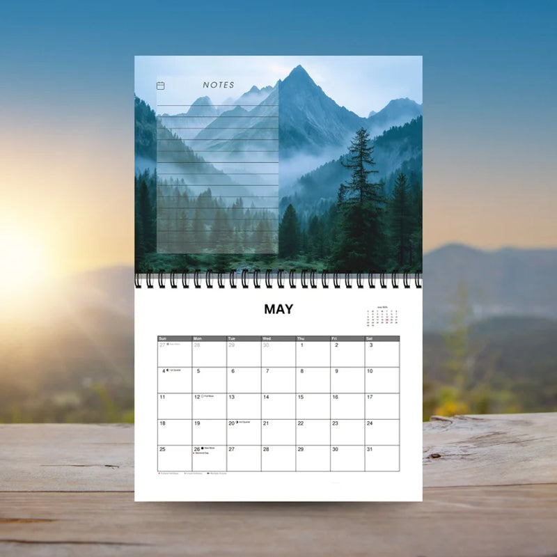 2025 Mountain Peeks Calendar