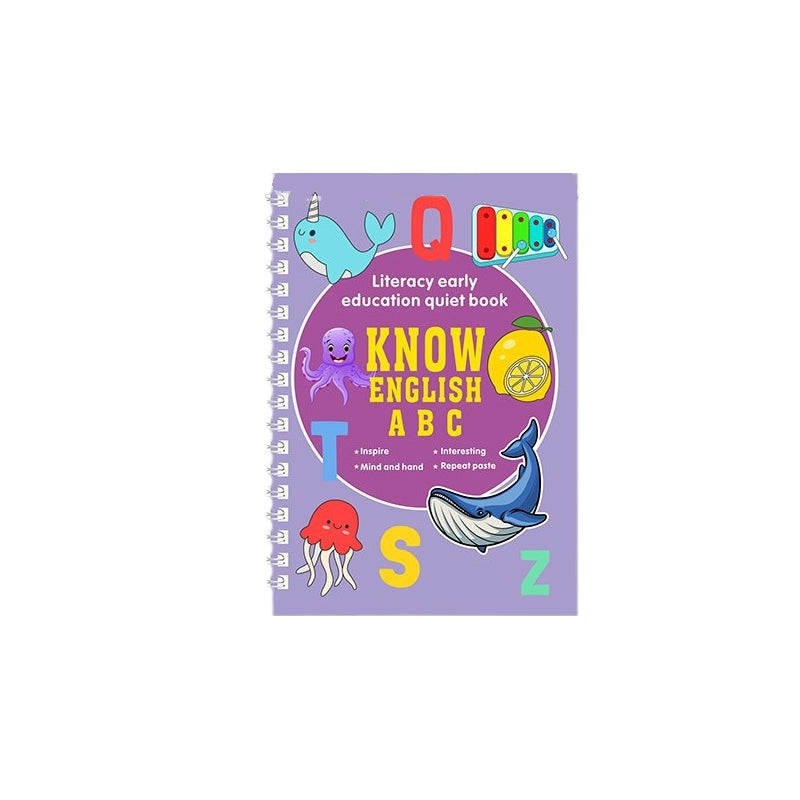 Early Learning Sticky Book