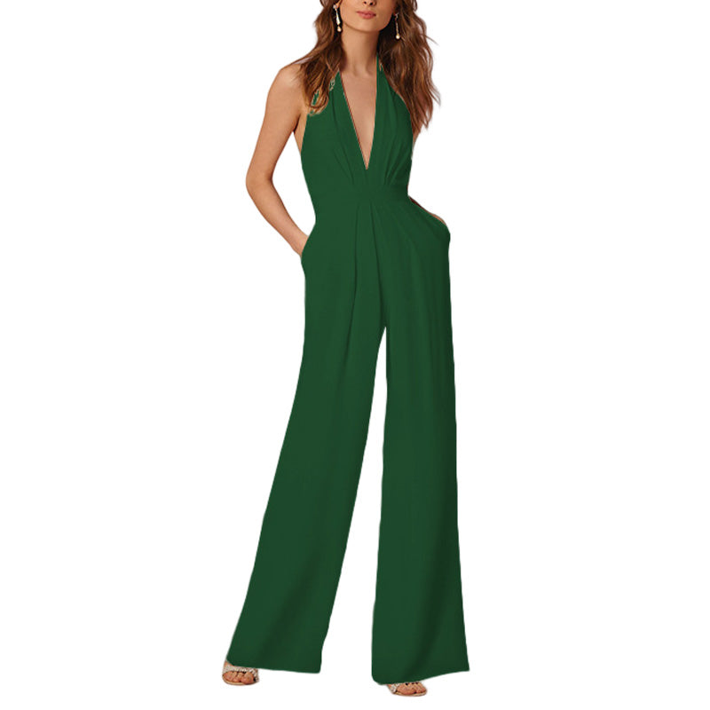 Women's Sexy Halter Neck Trousers