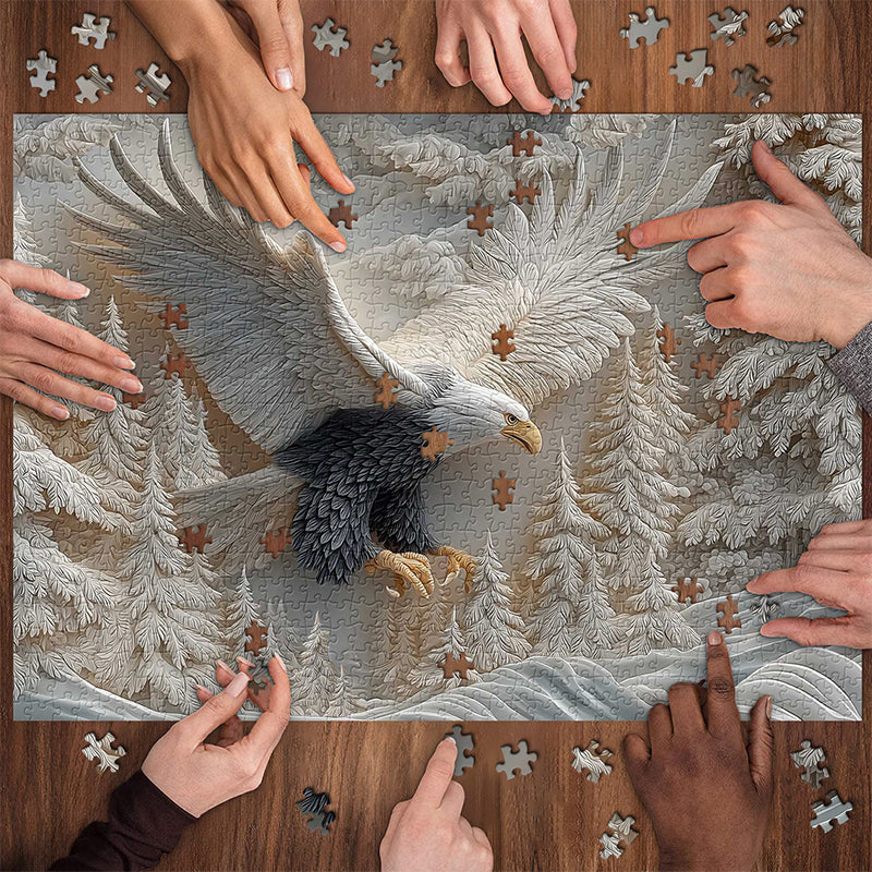 The Carved Eagle Jigsaw Puzzle