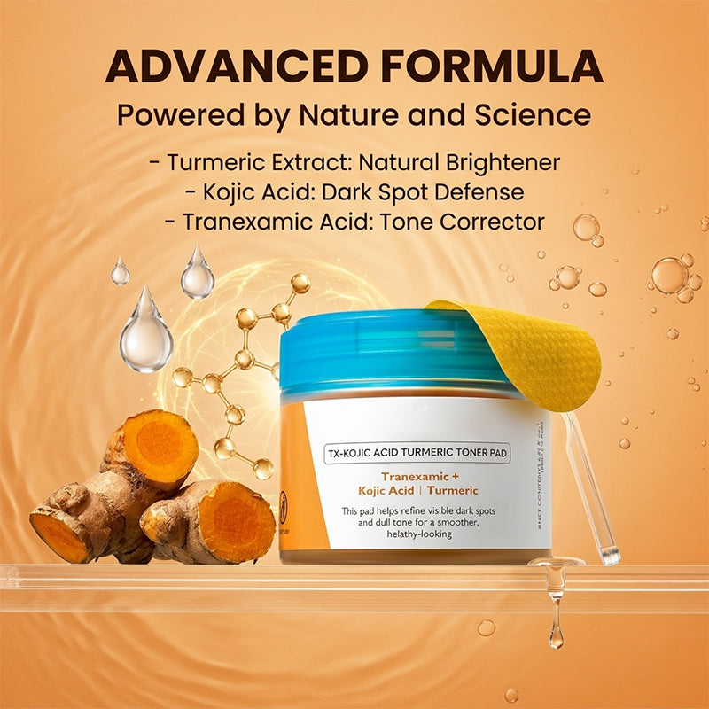 Kojic Acid Turmeric Toner Pads