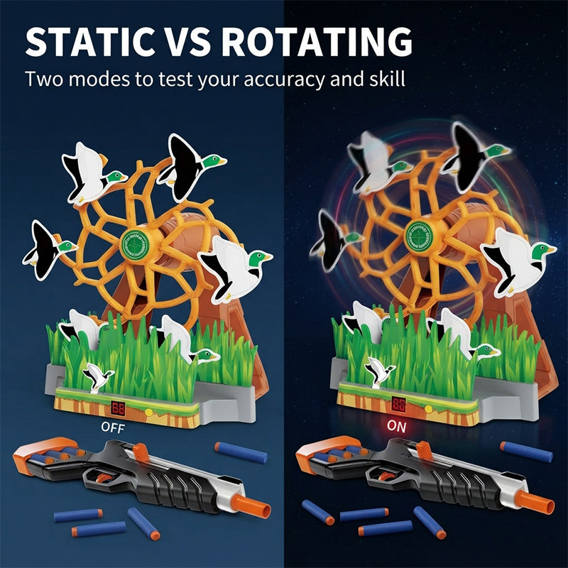 Rotating Goose Shooting Toy