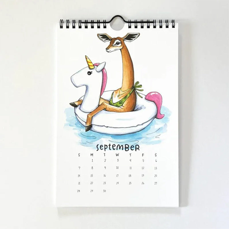 Animal Swimsuit Calendar